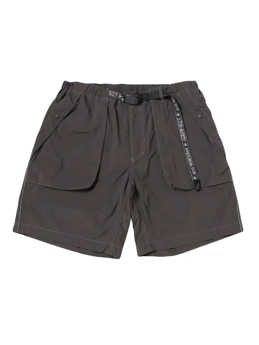 Gramicci  x And Wander brushed nylon short | Grey | Image 1