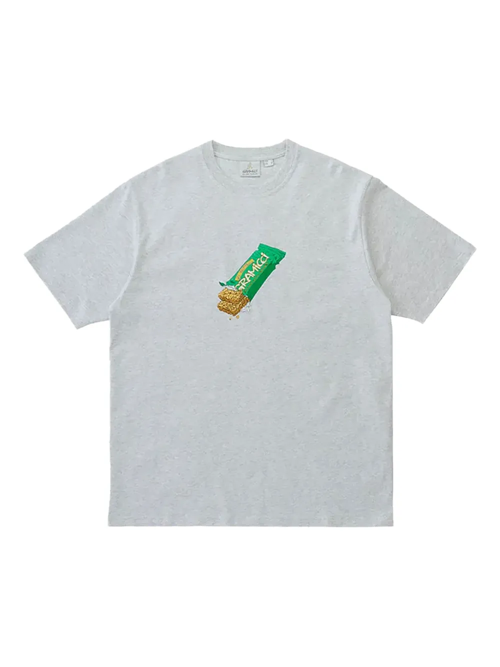 Gramicci playera con motivo Granola-Bar | gris | Image 1