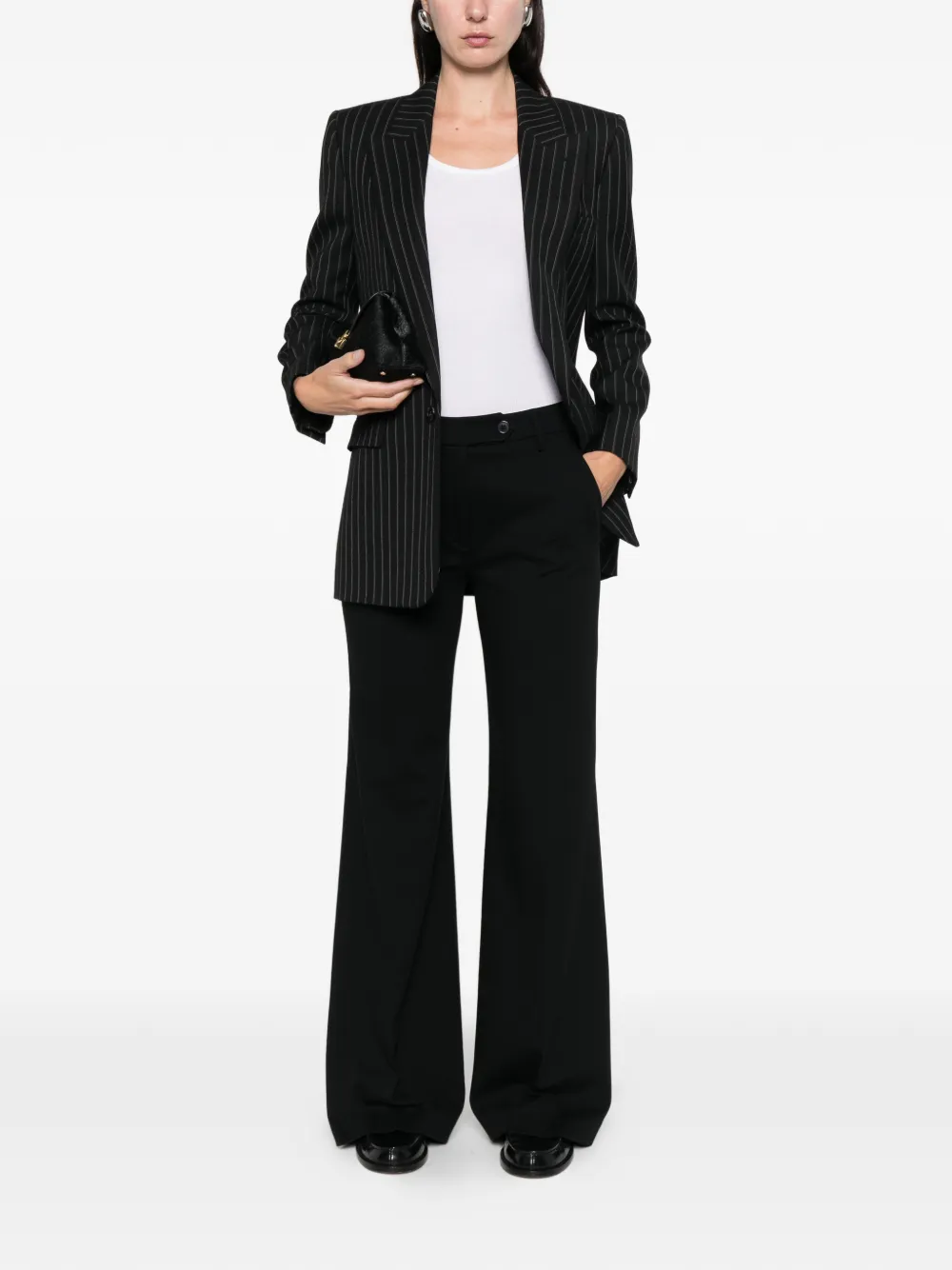 True Royal Bianca side-pocket trousers - Zwart