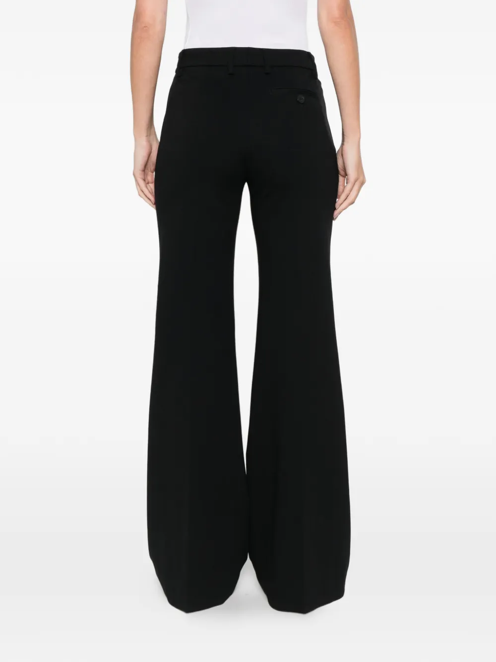 True Royal Bianca Side-pocket Trousers In Black