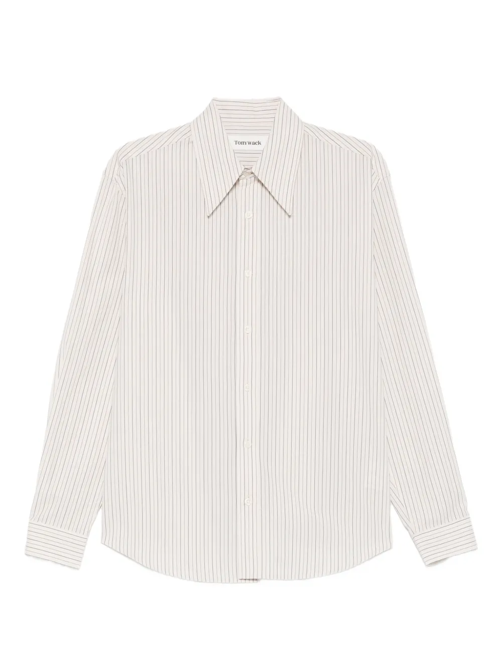 TONYWACK camisa con rayas estampadas | neutro | Image 1