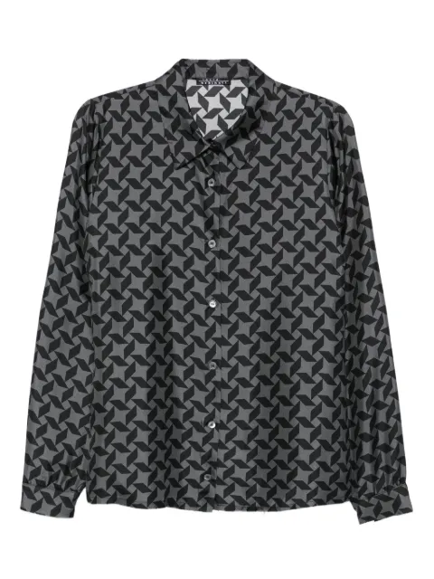 LAURA-URBINATI geometric-print shirt 