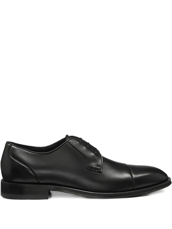BOSS cap-toe Derby Shoes | Black | FARFETCH display picture 3