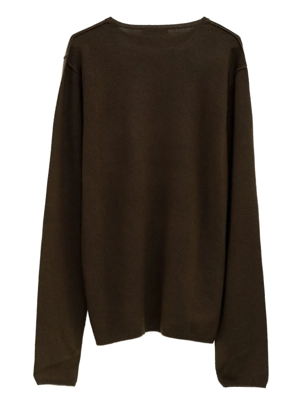 Denis Colomb Crew Neck Sweater In Brown