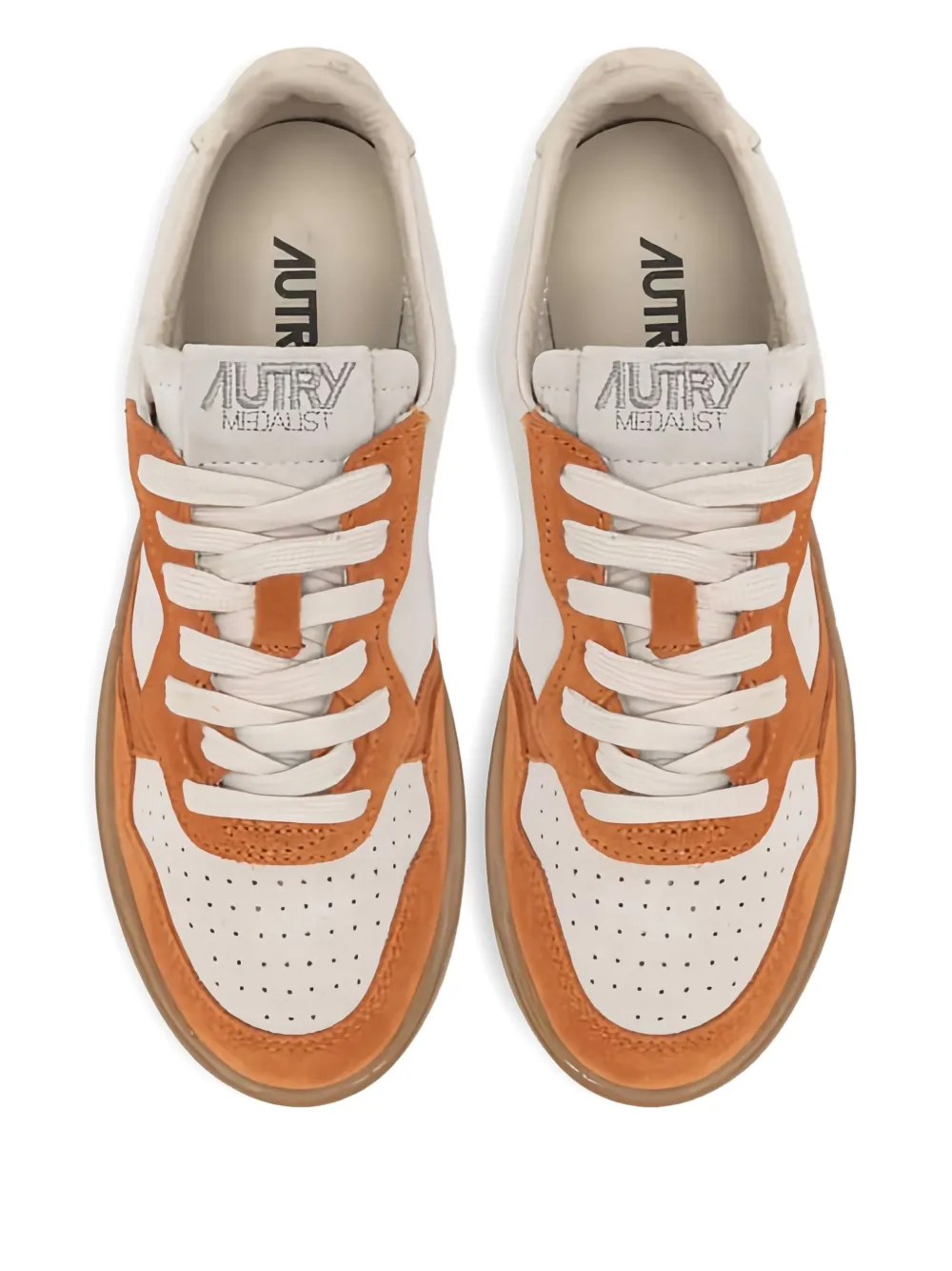 Autry Medalist low lace-up sneakers Wit