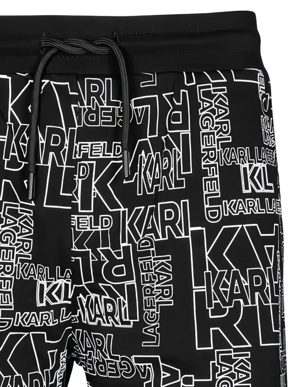 Karl Lagerfeld short à logo et détails de clous | Shorts de sport & shorts de running | Image 2