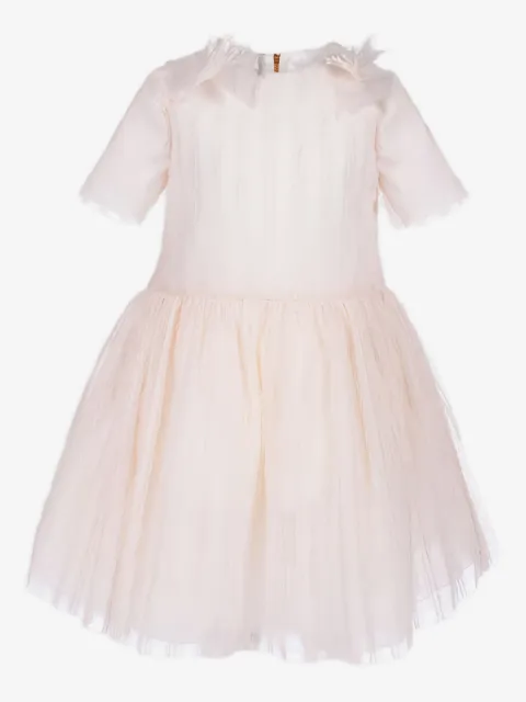 Mi Mi Sol robe à fleur appliquée