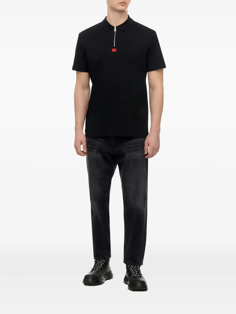 HUGO button-fastening jeans | Tapered Jeans | Image 2