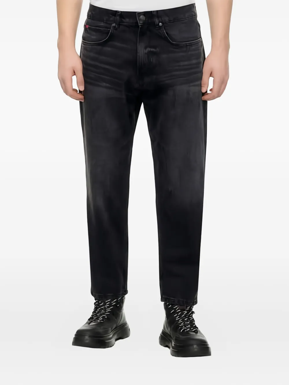 HUGO button-fastening jeans | Grey | Image 1