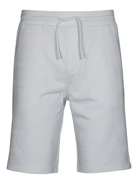 Karl Lagerfeld drawstring sweat shorts