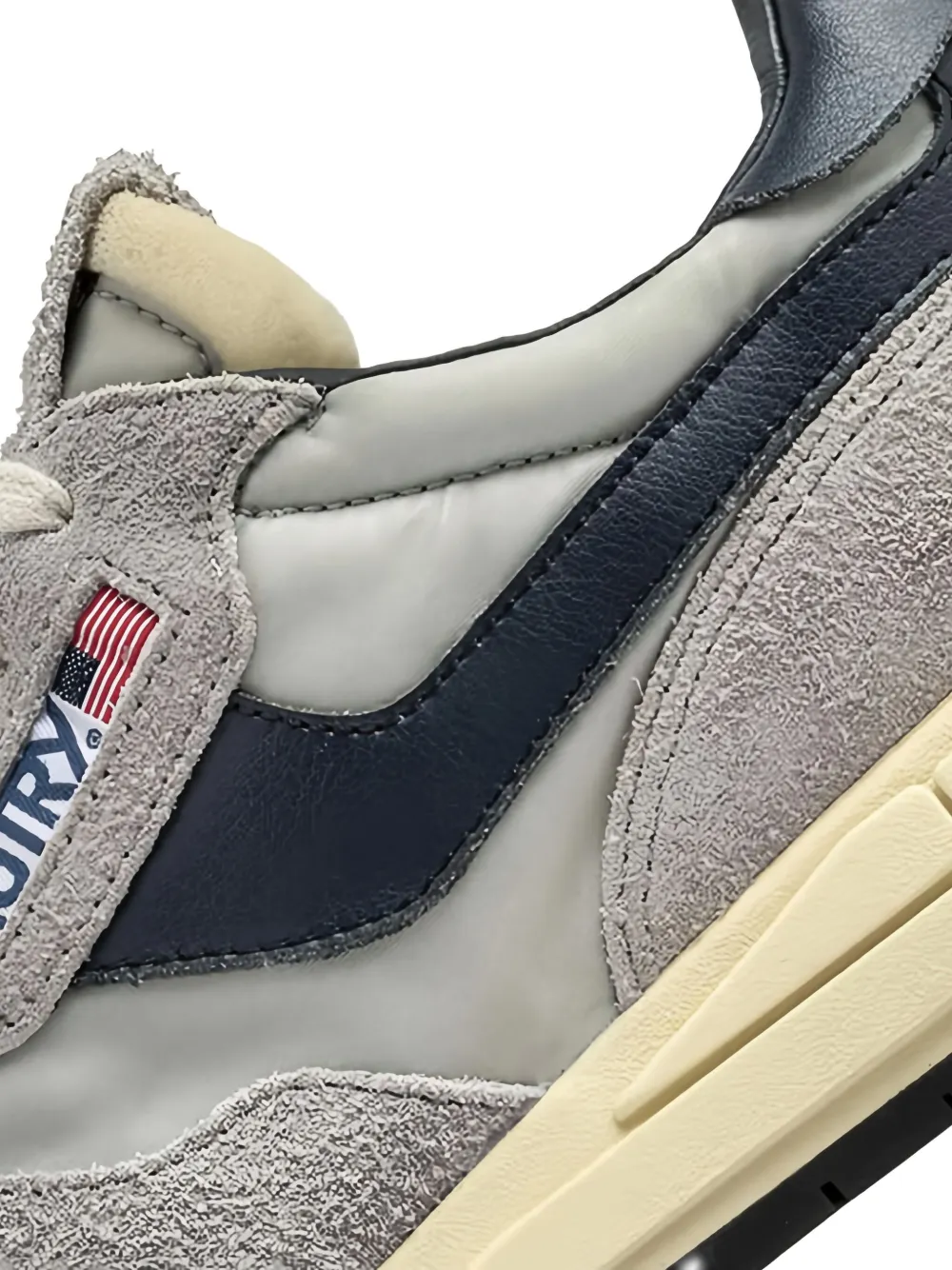 Autry Reelwind sneakers met geborduurd logo Grijs