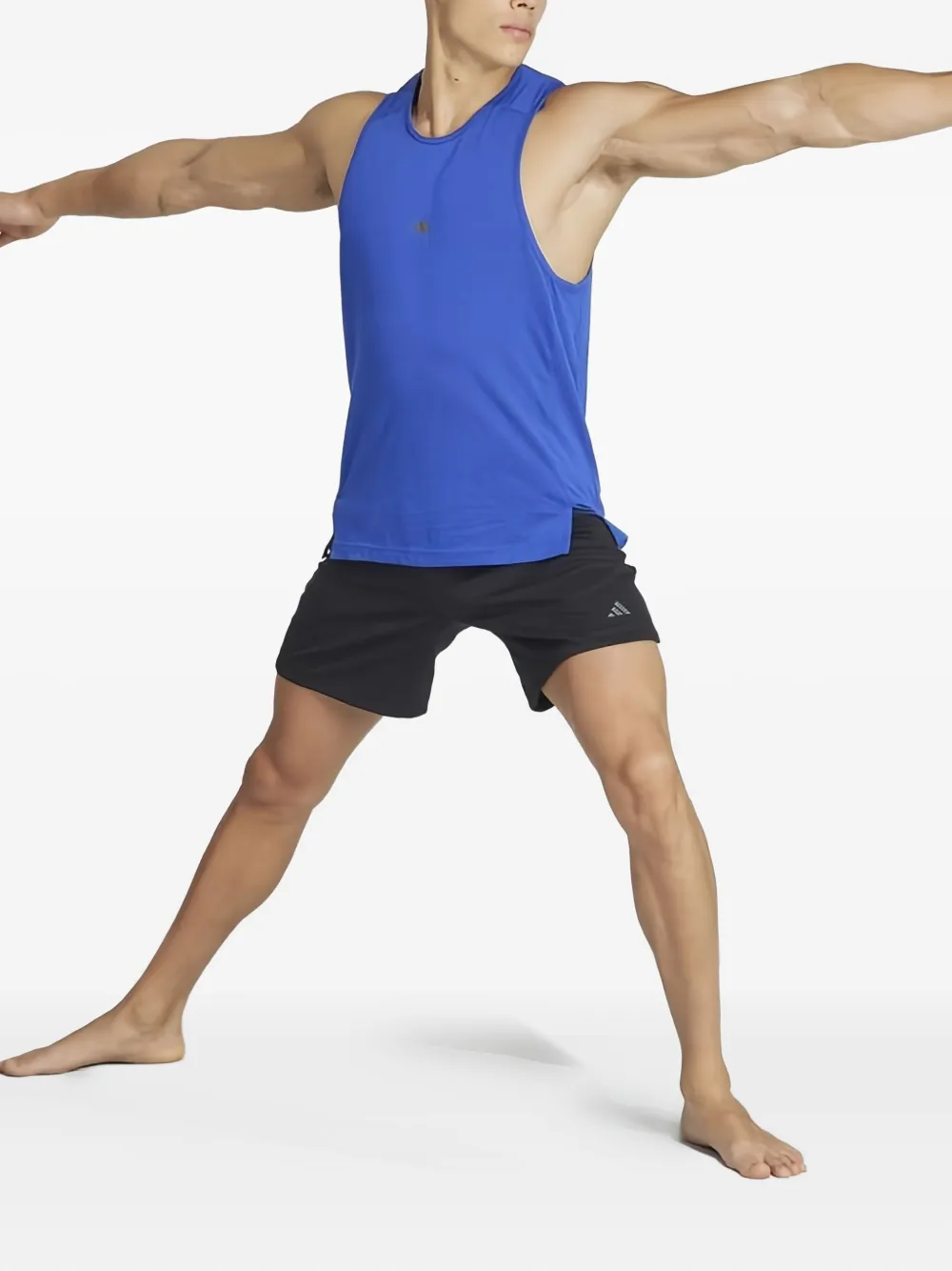 adidas logo-print yoga shorts | Black | Image 1