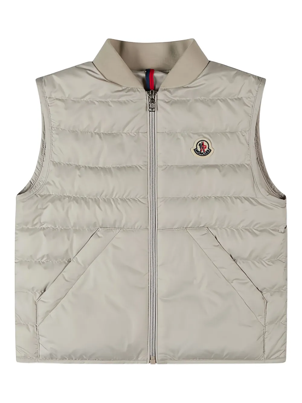 Moncler Enfant Gilet met rits Beige
