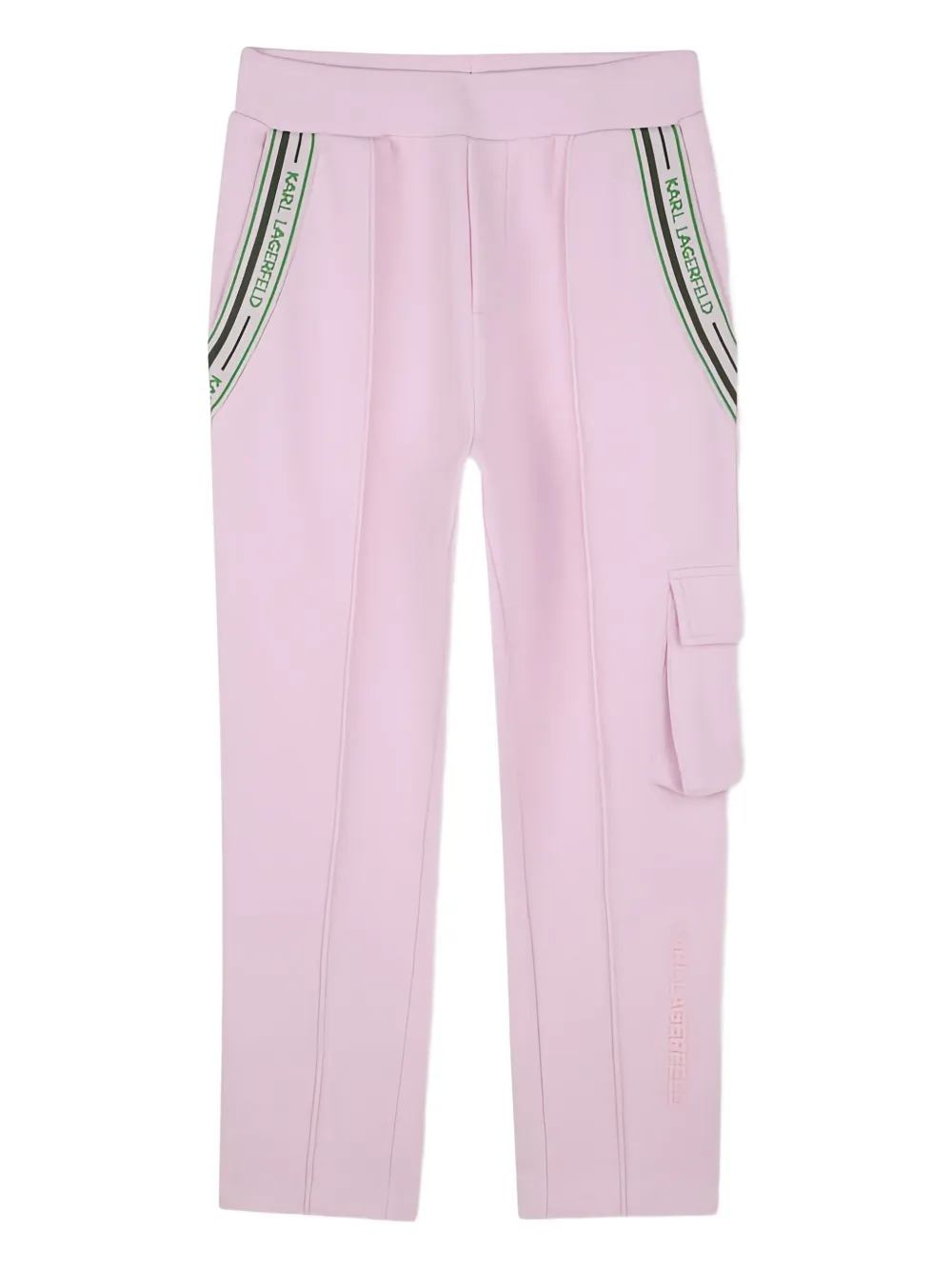 Karl Lagerfeld Kids Cargo con logo - Rosa