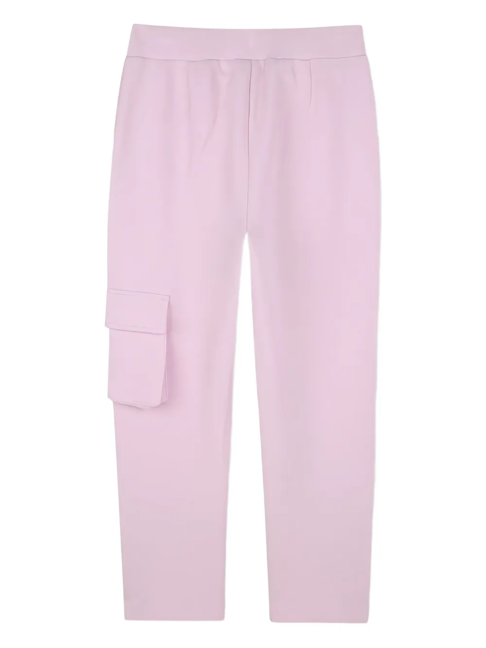Karl Lagerfeld Kids Cargo broek met logostreep Roze