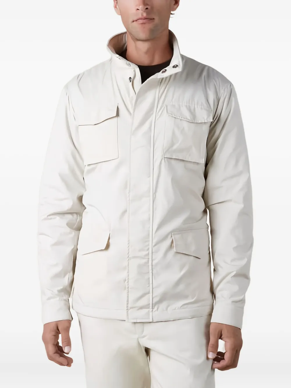 Aurélien Veldjack met meerdere zakken Beige