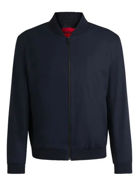 HUGO zip ribbed jacket