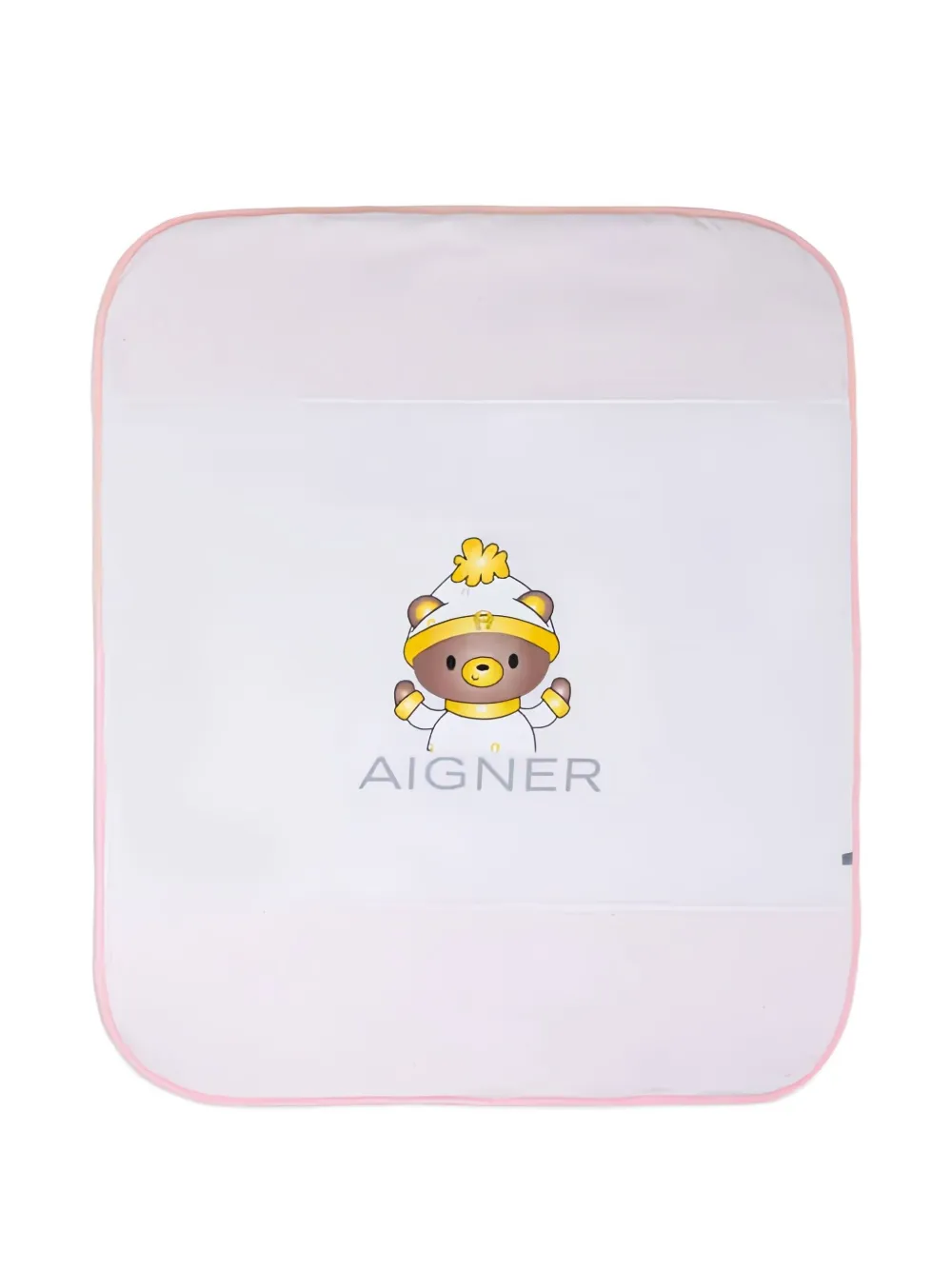 Aigner Kids Coperta con orsetto - Rosa
