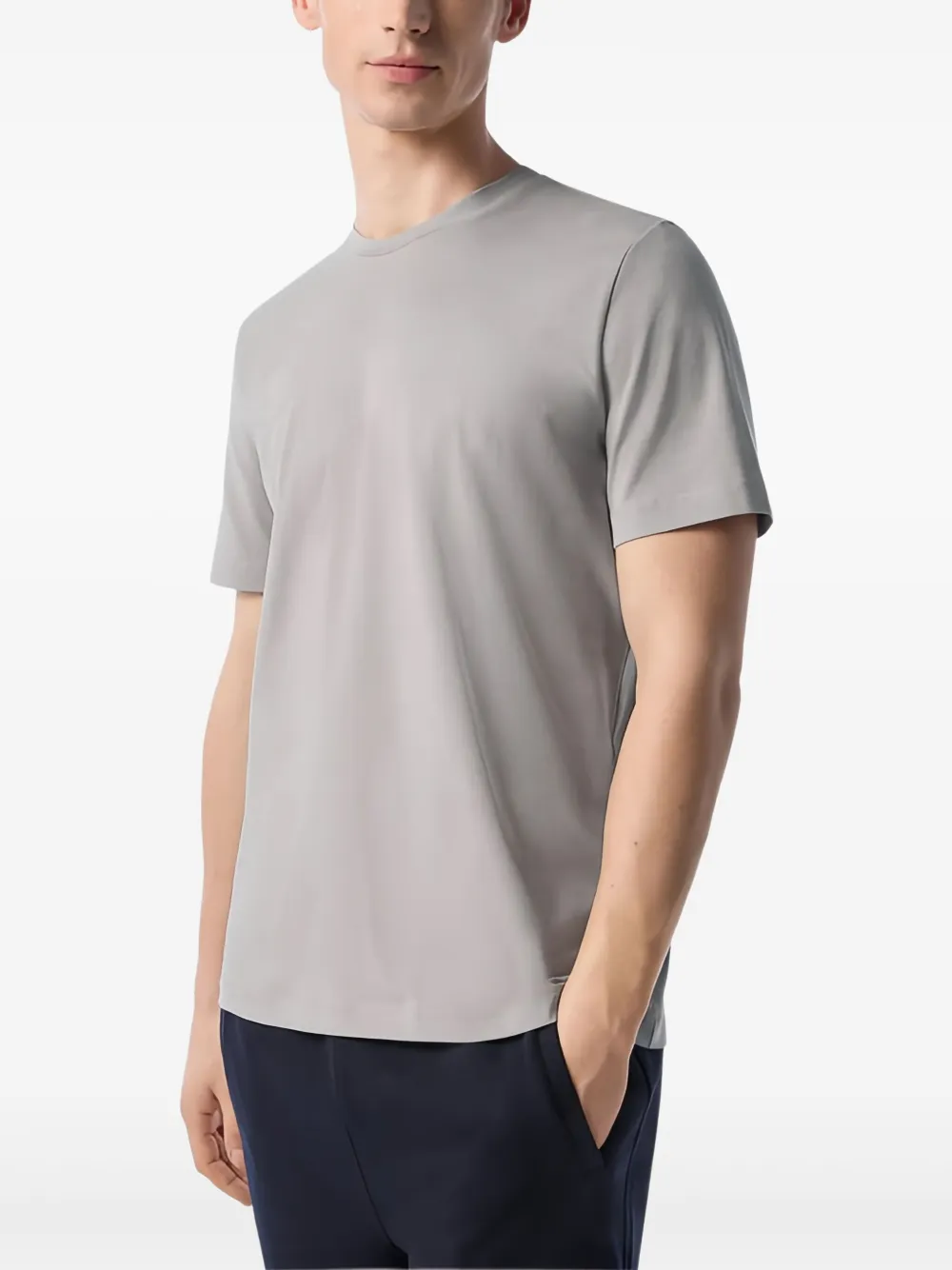 Corneliani T-shirt met ronde hals Grijs
