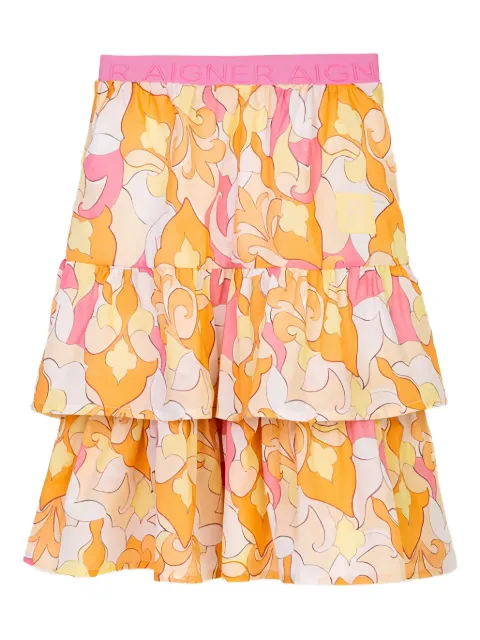 Aigner Kids tiered skirt