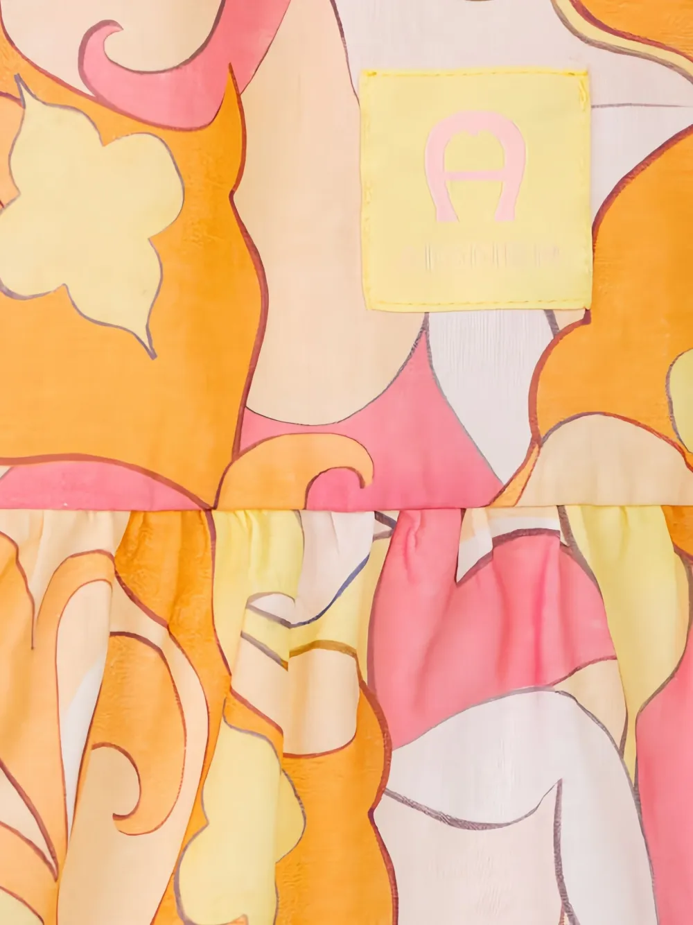 Aigner Kids gelaagde rok Oranje