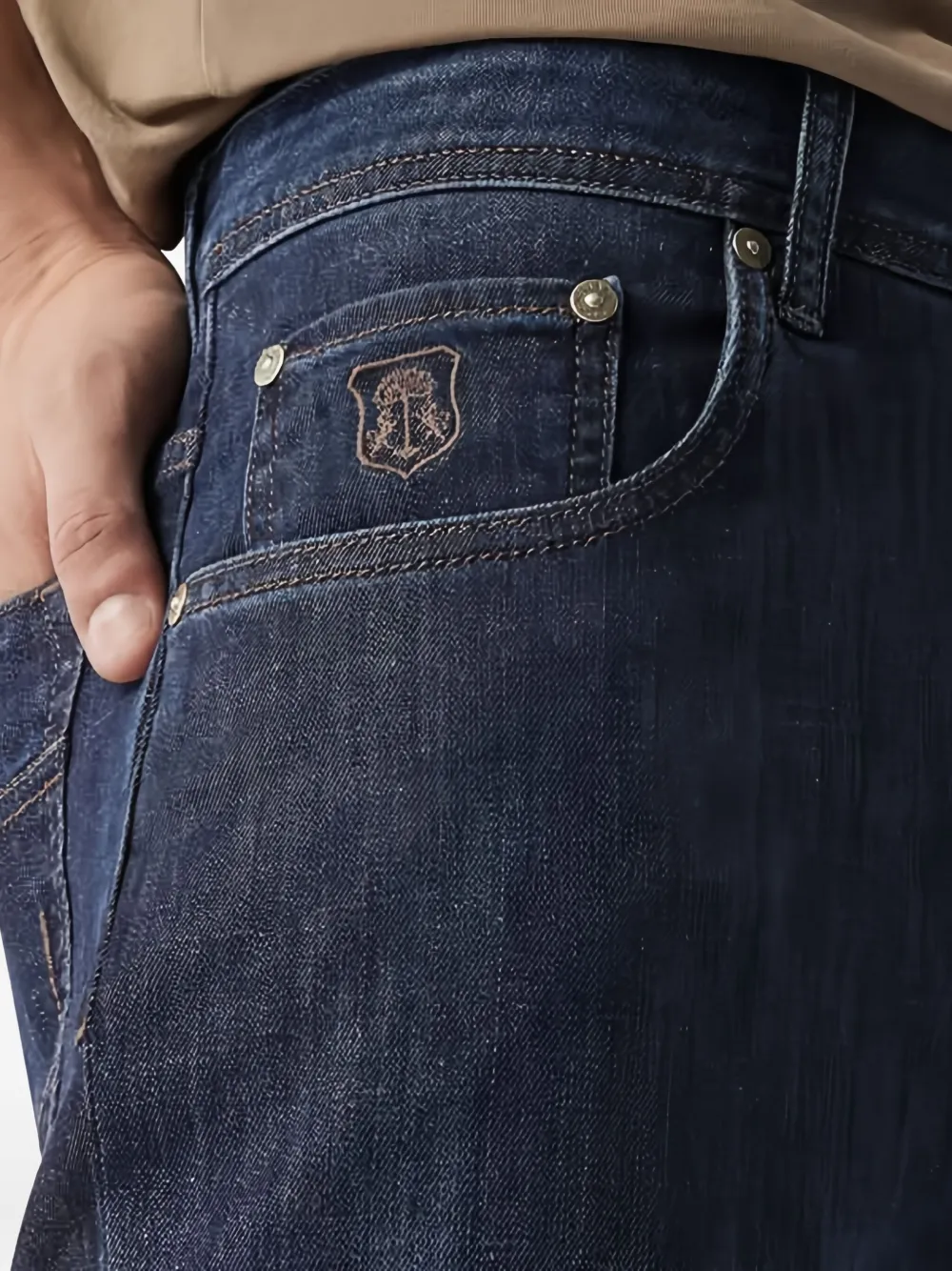 Corneliani Jeans met zak Blauw