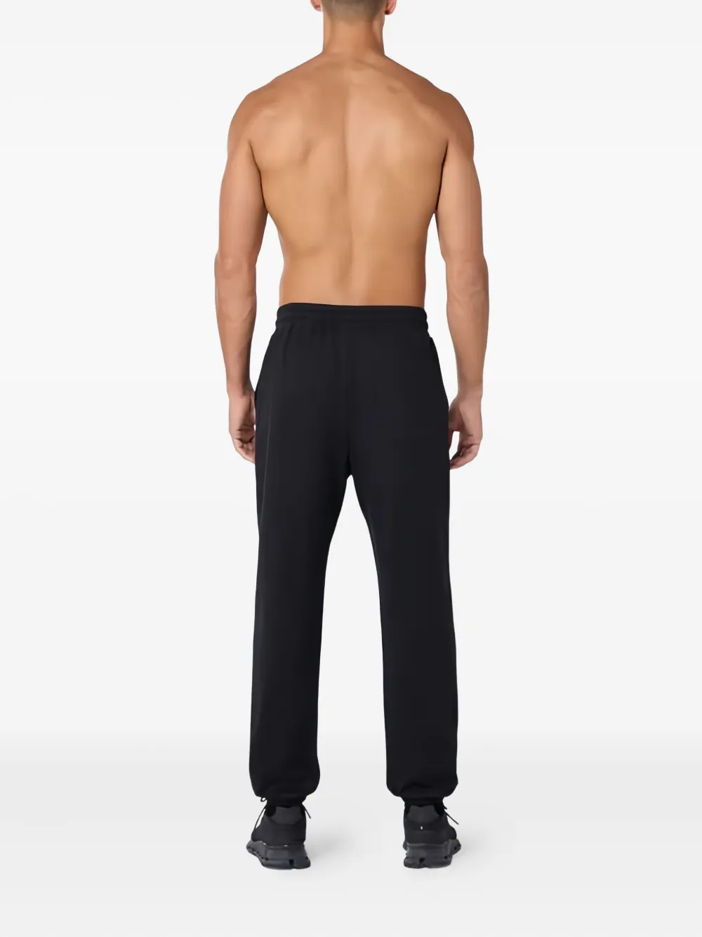 Squatwolf Drawstring Logo Track Pants In Black