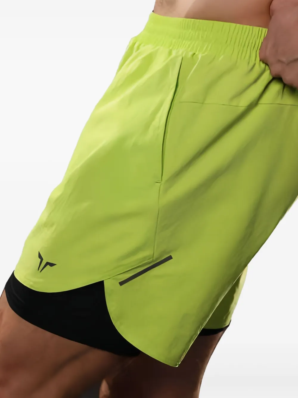 Squatwolf Actdryy® 2-in-1 5" Shorts In Yellow