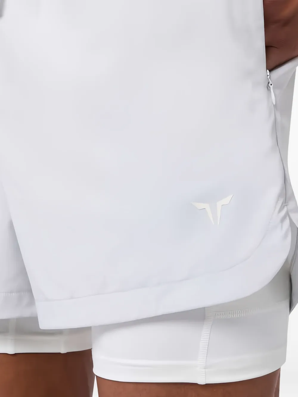 Squatwolf Drawstring Two-in-one Limitless Shorts In White