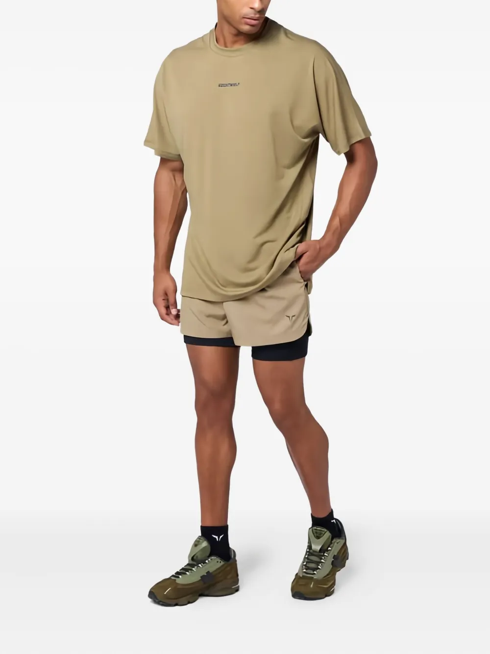 Squatwolf Actdry® 2-in-1 5" Shorts In Brown