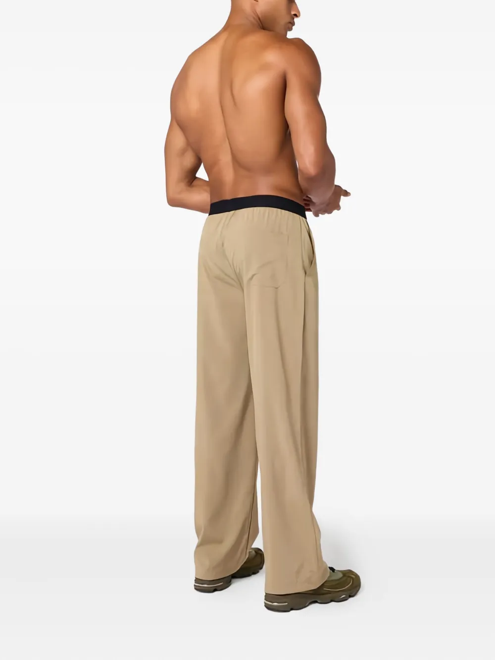 Squatwolf Stretch Woven Jogger Pants In Neutral
