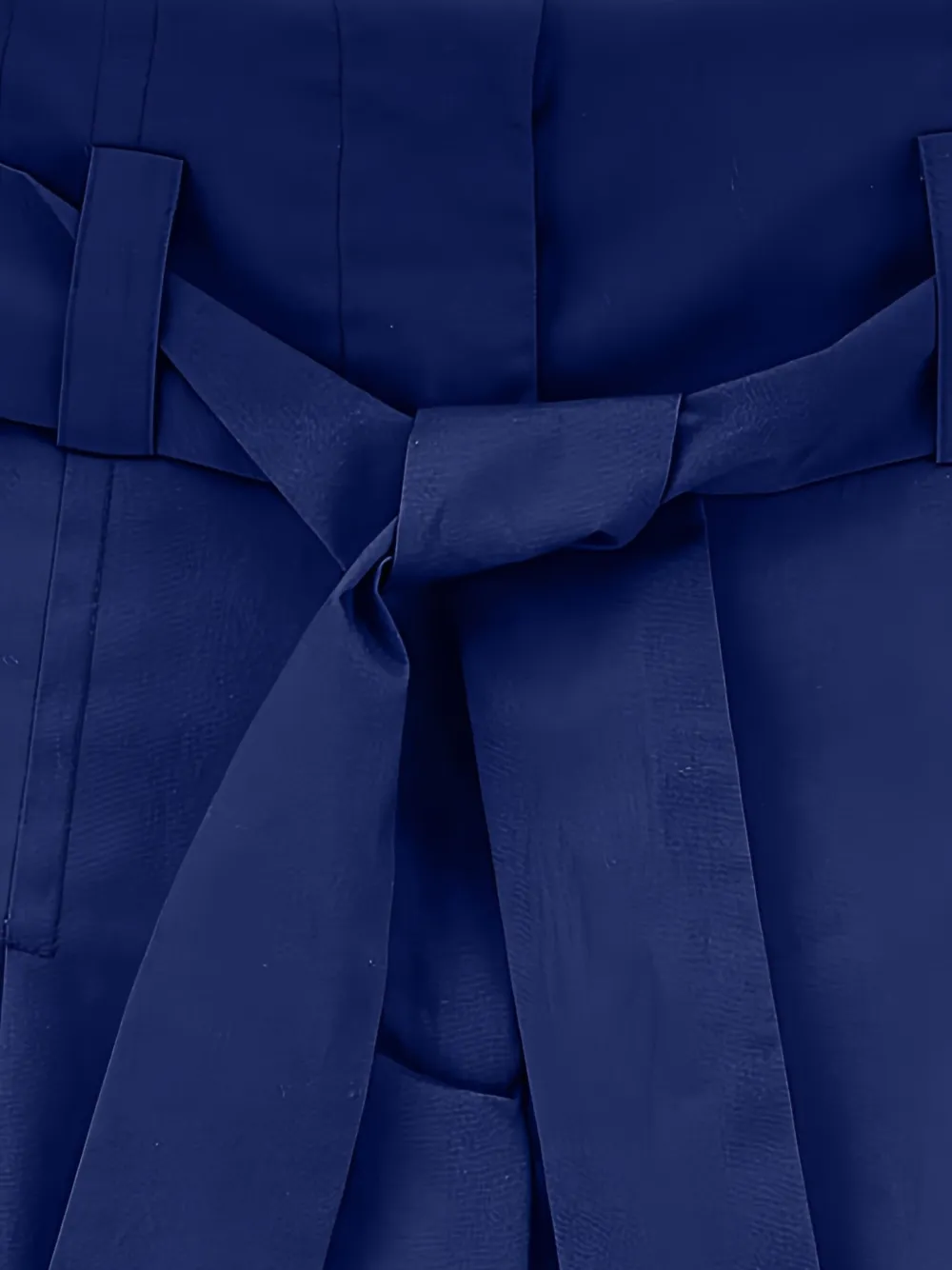 Monnalisa Plooibroek met ceintuur Blauw