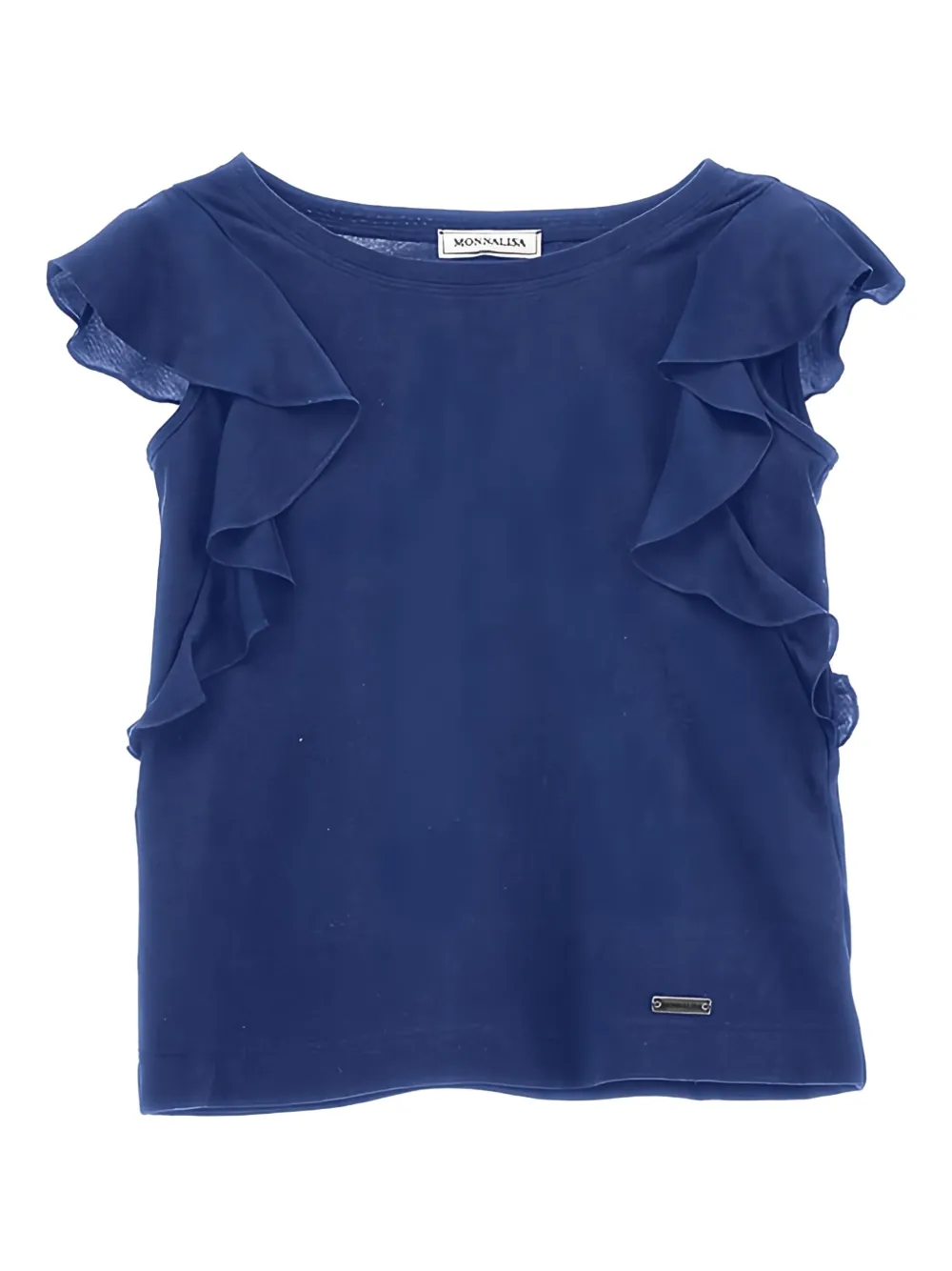 Monnalisa playera con volantes | azul | Image 1