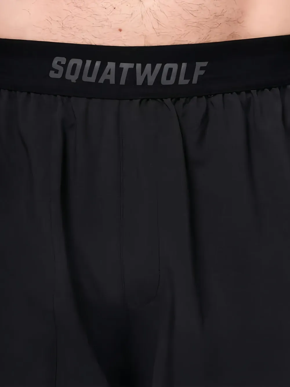 Squatwolf Stretch Woven Jogger Trousers In Black