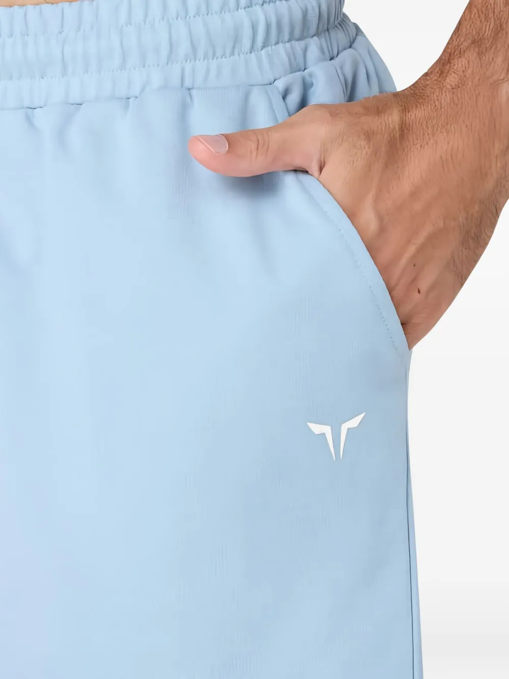 Squatwolf Drawstring Logo Shorts In Blue
