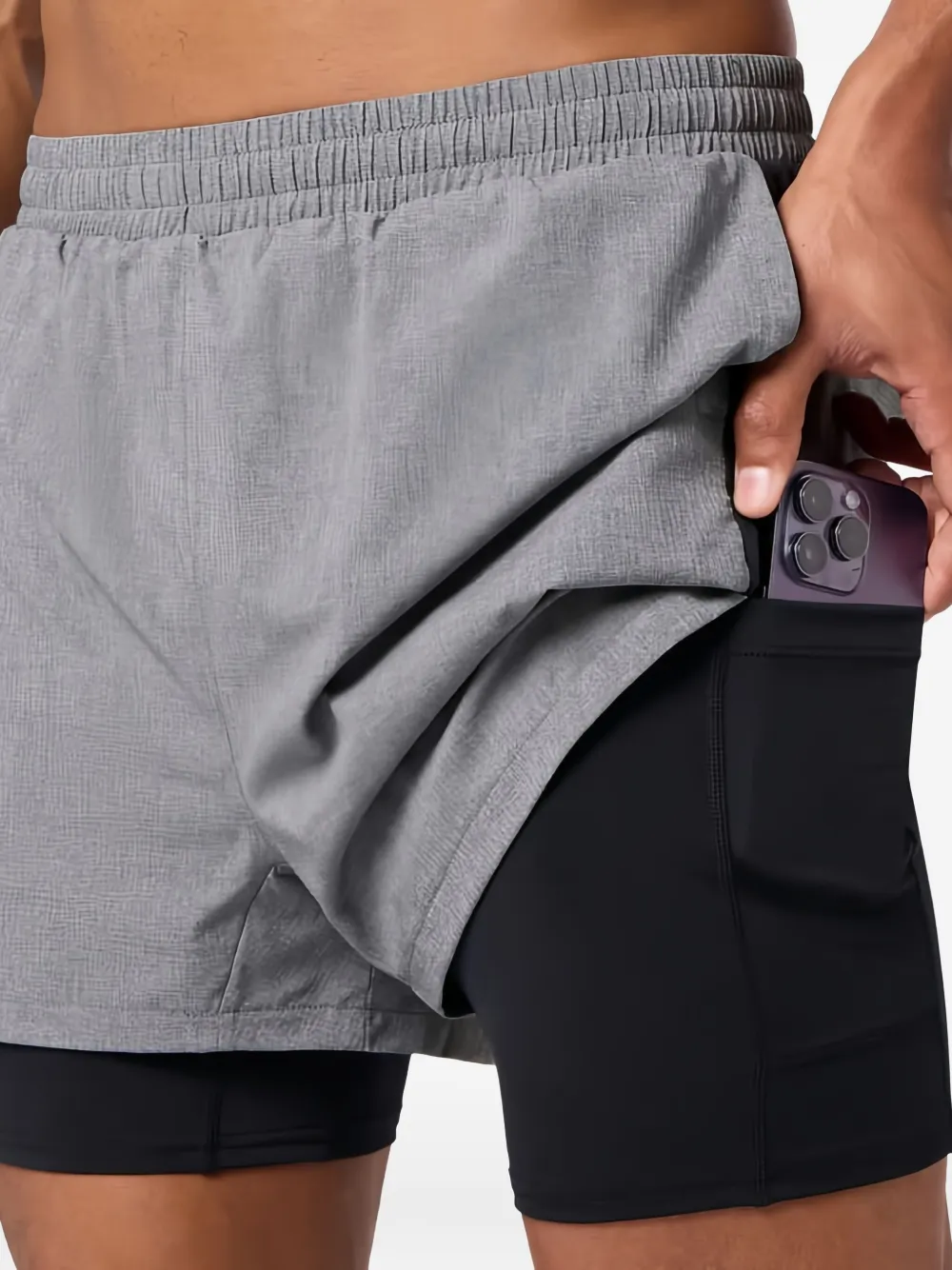 Squatwolf Mesh 2-in-1 Shorts In Green
