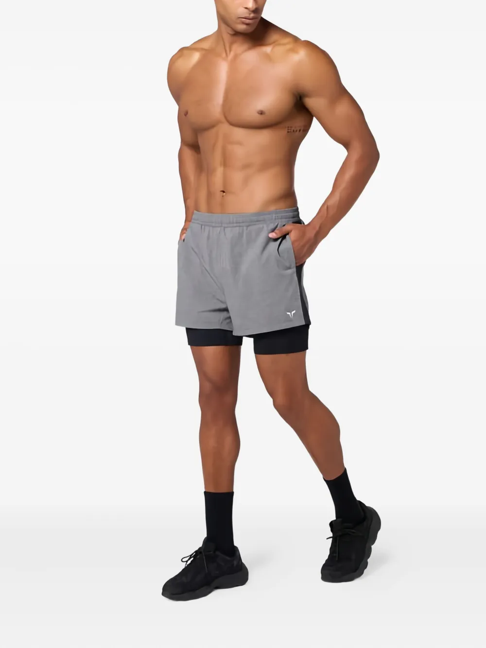 Squatwolf Mesh 2-in-1 Shorts In Green