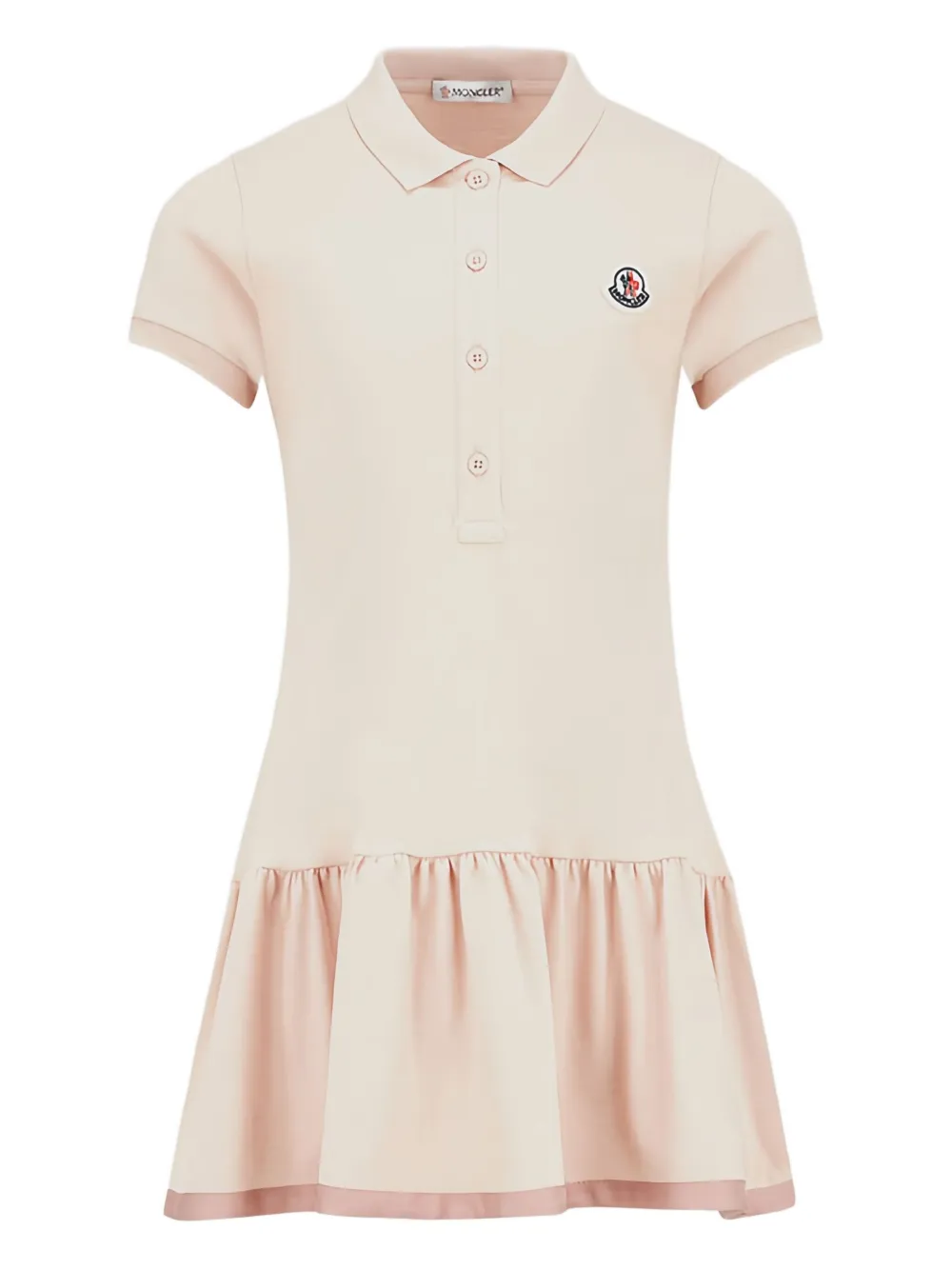 Moncler Enfant Piquet polojurk Roze