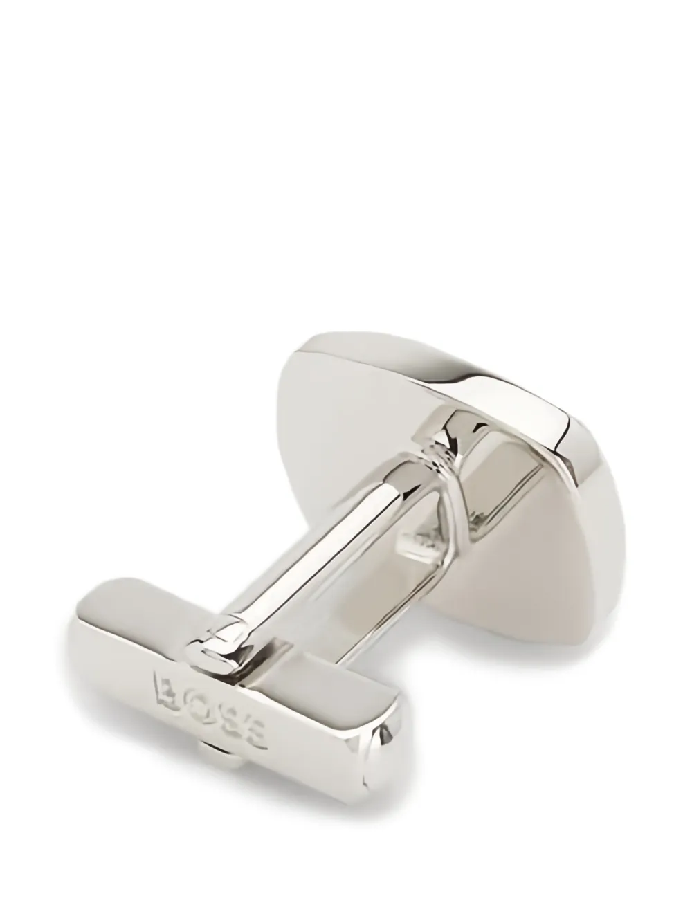 BOSS Manchetknopen met logo - Zilver