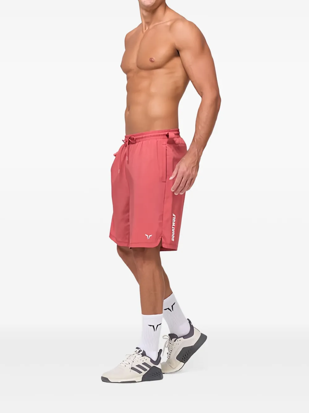 Squatwolf Foundation 9'' Drawstring Essential Pro Shorts In Pink