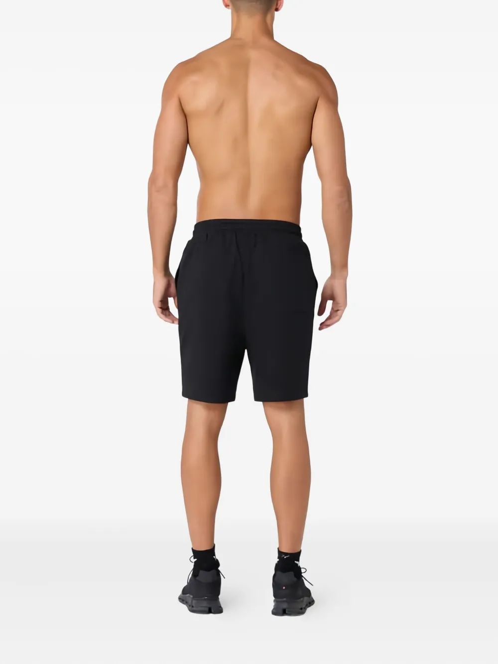 Squatwolf Drawstring Shorts In Black