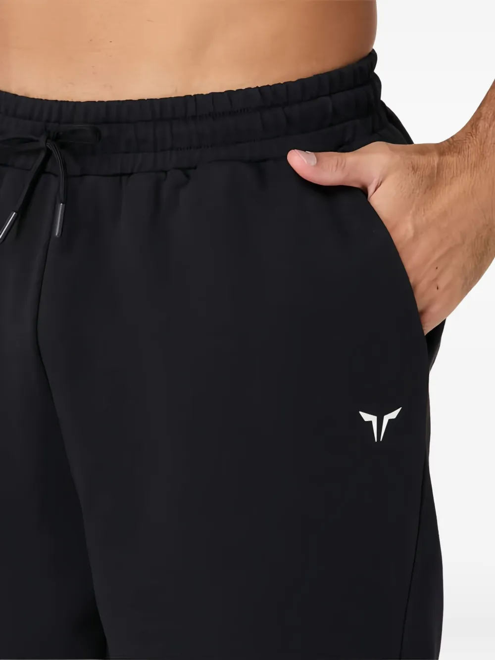 Squatwolf Drawstring Shorts In Black