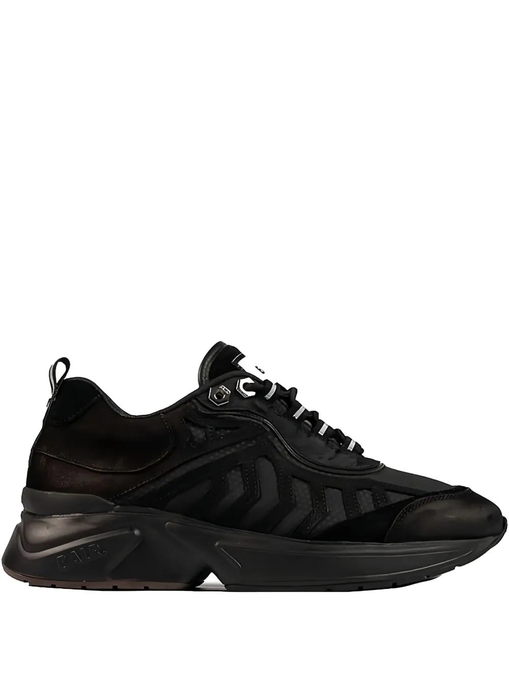 BALR. tenis con panel Chevron | negro | Image 1