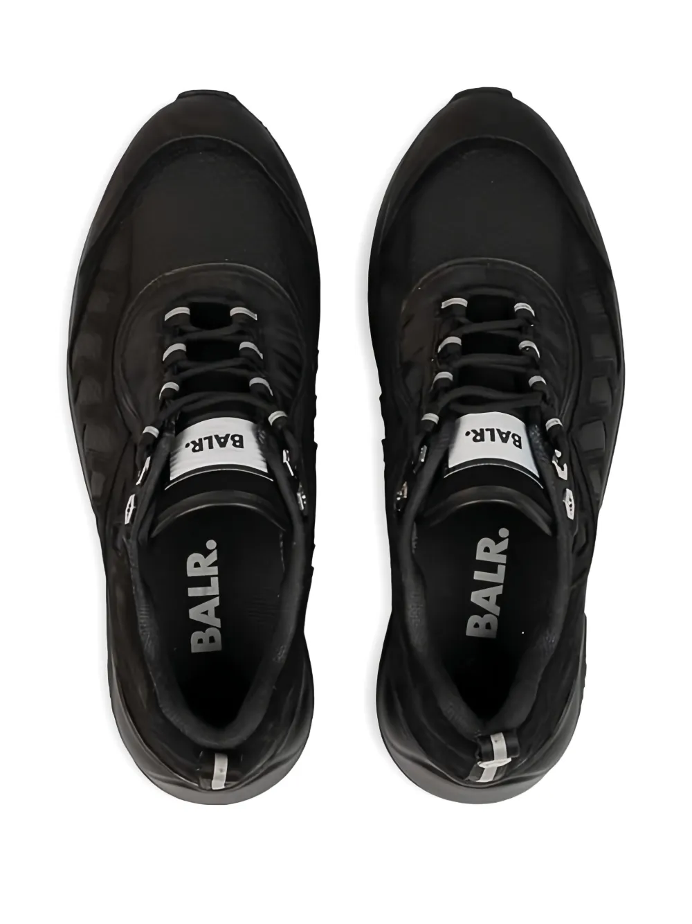BALR. Chevron Panel Trainers Zwart