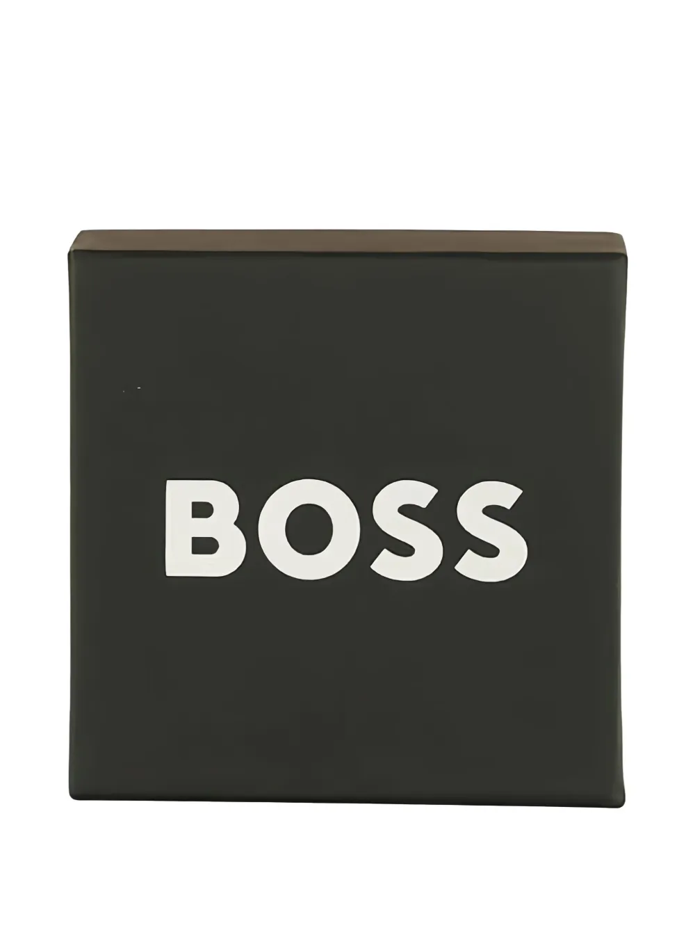 Hugo Boss Round-grid Cufflinks In Gold