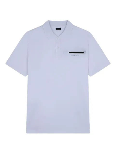 Paul & Shark playera tipo polo tejida con bolsillo