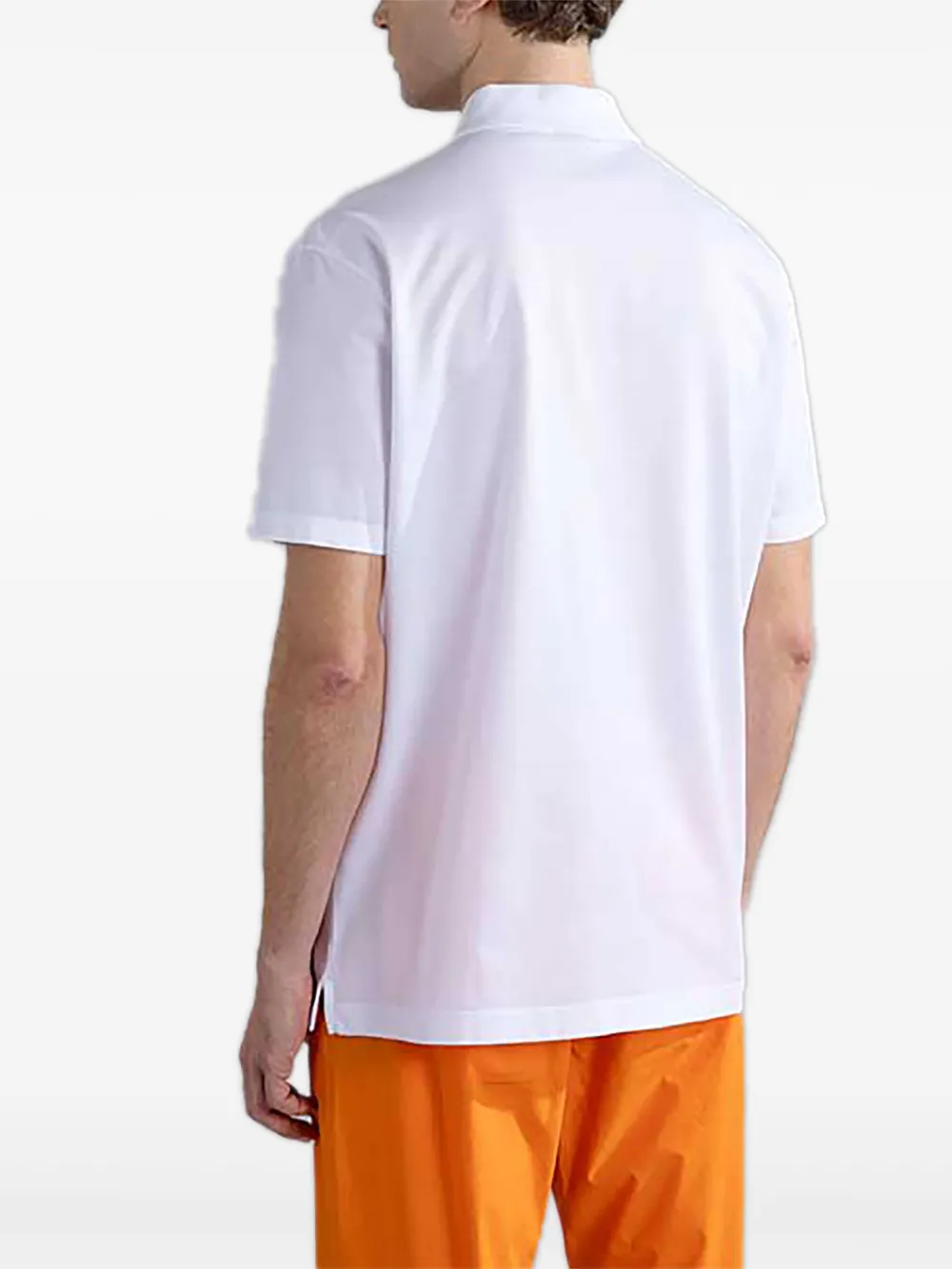 Paul & Shark Gebreid poloshirt Wit