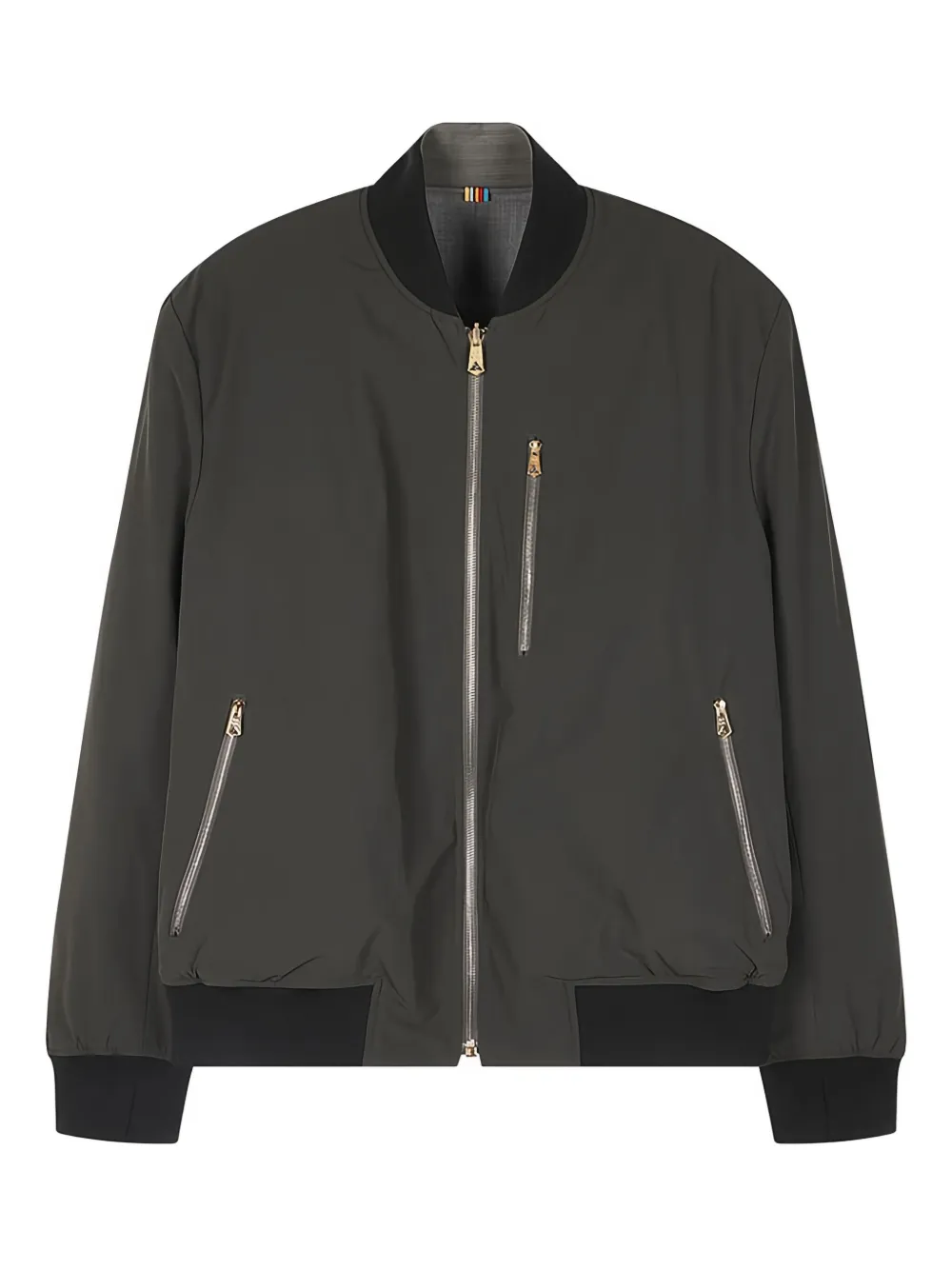 Paul Smith veste bomber zippée à design réversible | gris | Image 1