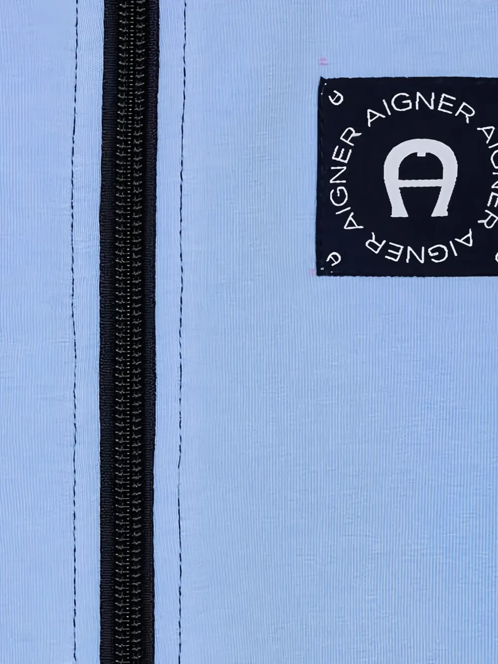 Aigner Kids Jack met rits en logo Blauw