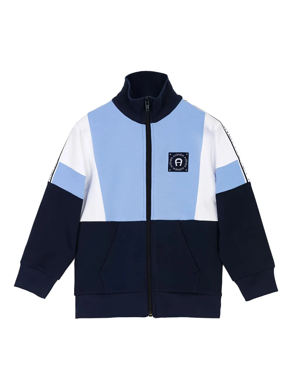 Aigner Kids Giacca con zip - Blu